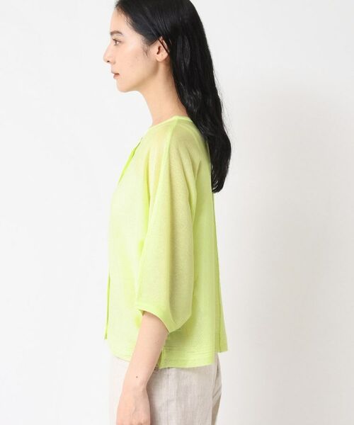 Dessin / デッサン カーディガン・ボレロ | 【前後2WAY・洗える】シアーカーディガン | 詳細23