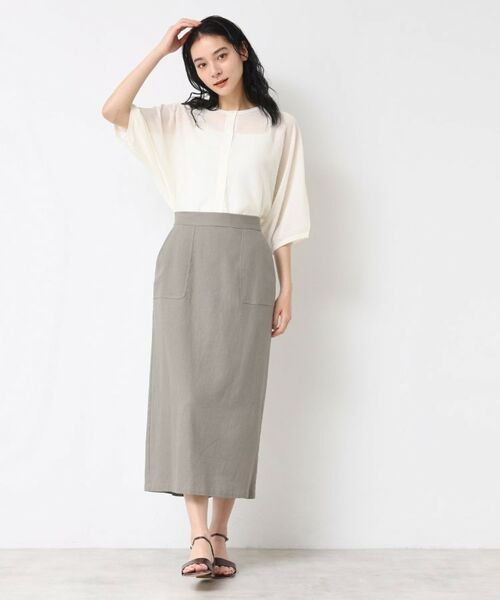 Dessin / デッサン カーディガン・ボレロ | 【前後2WAY・洗える】シアーカーディガン | 詳細5