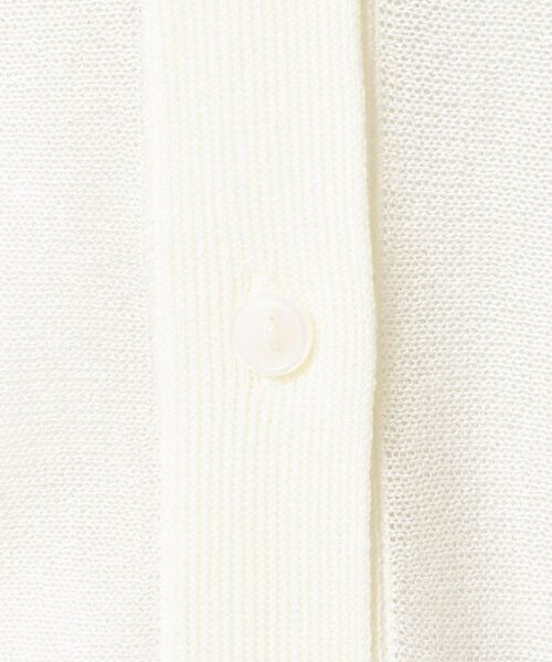 Dessin / デッサン カーディガン・ボレロ | 【前後2WAY・洗える】シアーカーディガン | 詳細7