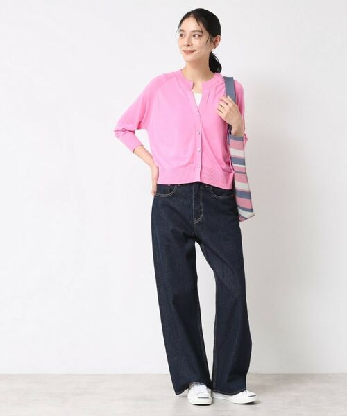 Dessin / デッサン カーディガン・ボレロ | 【洗える】キーネックカーディガン | 詳細3