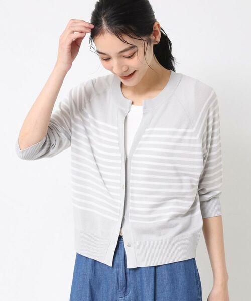 Dessin / デッサン カーディガン・ボレロ | 【洗える】キーネックカーディガン | 詳細5