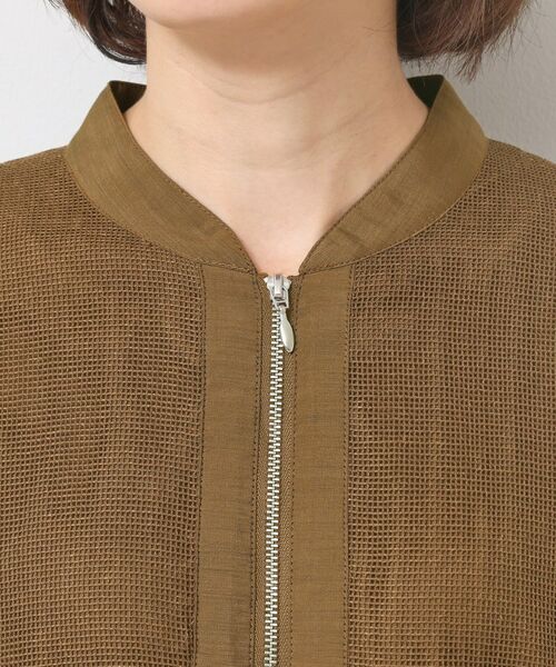 Dessin / デッサン レザーブルゾン・ジャケット | 【洗える】メッシュシアージャケット | 詳細12