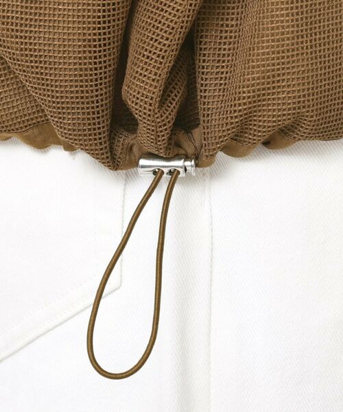 Dessin / デッサン レザーブルゾン・ジャケット | 【洗える】メッシュシアージャケット | 詳細15