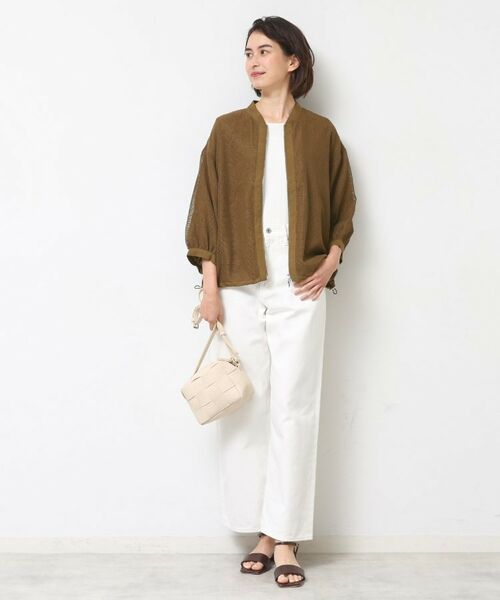 Dessin / デッサン レザーブルゾン・ジャケット | 【洗える】メッシュシアージャケット | 詳細6