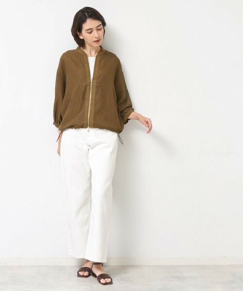 Dessin / デッサン レザーブルゾン・ジャケット | 【洗える】メッシュシアージャケット | 詳細7