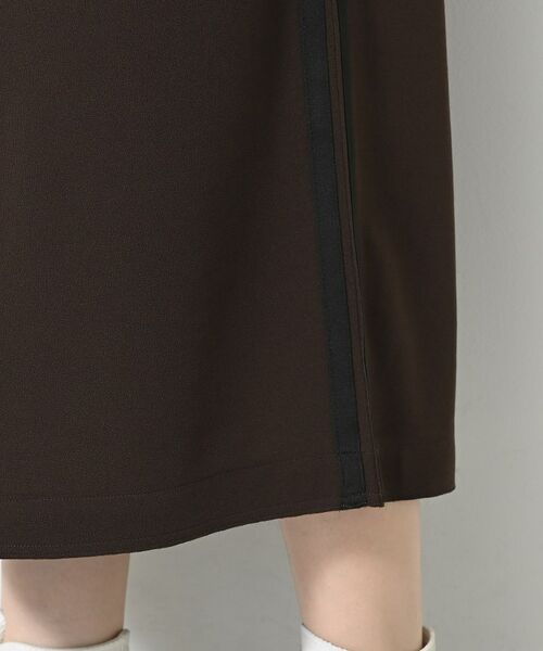 Dessin / デッサン ロング・マキシ丈ワンピース | 【洗える】カットジョーゼットラインワンピース | 詳細14