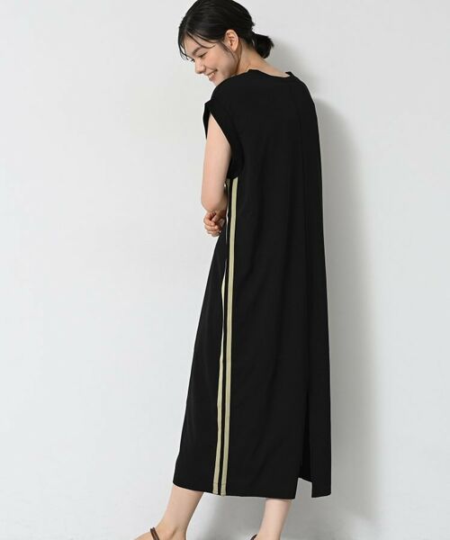 Dessin / デッサン ロング・マキシ丈ワンピース | 【洗える】カットジョーゼットラインワンピース | 詳細2