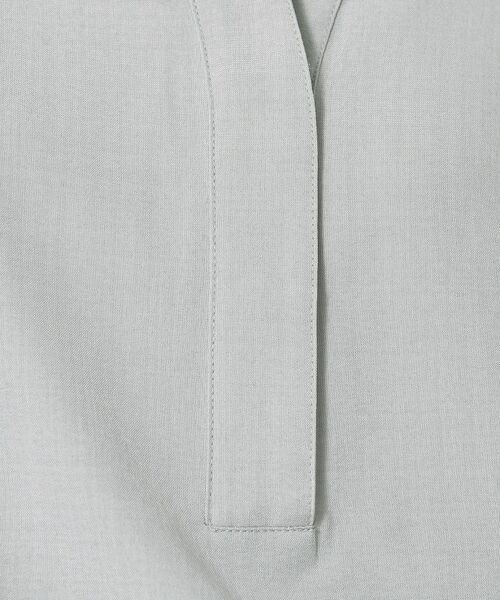 Dessin / デッサン セットアップ | 【2点セット/ウエストゴム/洗える】スキッパ―シャツ＆ストレートパンツセット | 詳細17