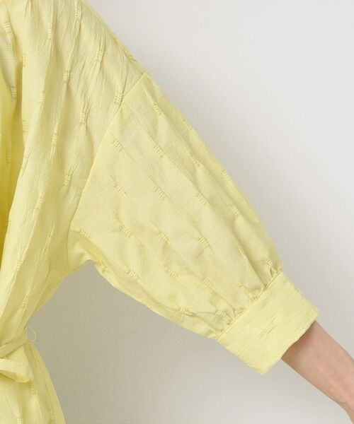 Dessin / デッサン ロング・マキシ丈ワンピース | 【洗える/五分袖】ジャガードワンピース | 詳細13