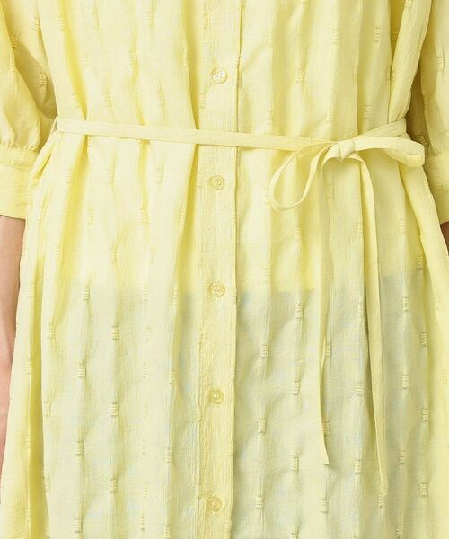 Dessin / デッサン ロング・マキシ丈ワンピース | 【洗える/五分袖】ジャガードワンピース | 詳細15