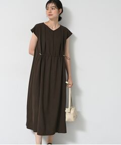 Dessin / デッサン ロング・マキシ丈ワンピース | 【洗える】ウエストドロストリングワンピース