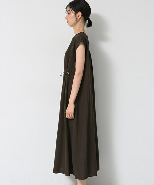 Dessin / デッサン ロング・マキシ丈ワンピース | 【洗える】ウエストドロストリングワンピース | 詳細14