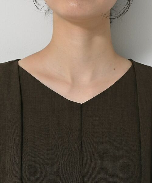 Dessin / デッサン ロング・マキシ丈ワンピース | 【洗える】ウエストドロストリングワンピース | 詳細16