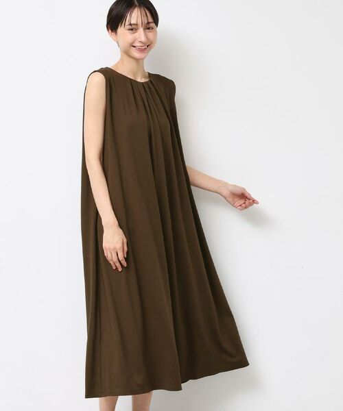 Dessin / デッサン ロング・マキシ丈ワンピース | 【接触冷感】スムースポンチワンピース | 詳細10