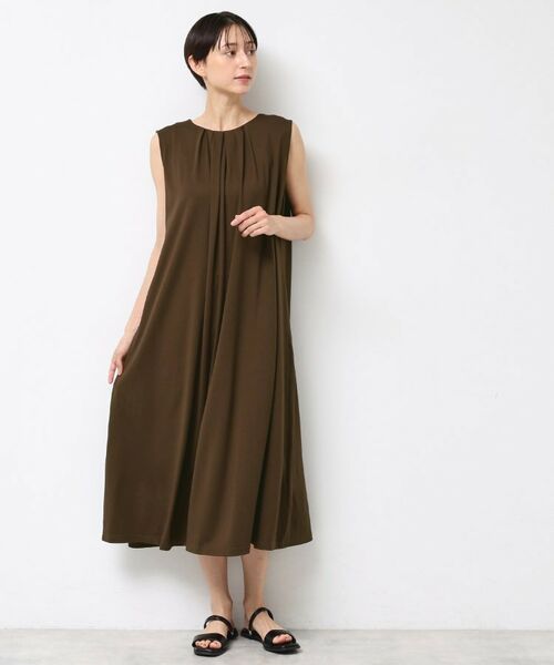 Dessin / デッサン ロング・マキシ丈ワンピース | 【接触冷感】スムースポンチワンピース | 詳細11