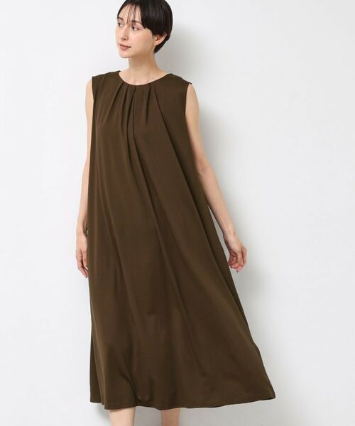 Dessin / デッサン ロング・マキシ丈ワンピース | 【接触冷感】スムースポンチワンピース | 詳細9