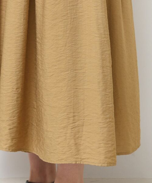 Dessin / デッサン ショート・ハーフ・半端丈パンツ | 【セットアップ可/ウエストゴム/洗える】ドレープワイドパンツ | 詳細14