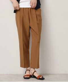 Dessin / デッサン パンツ | 【ウエストゴム・洗える】センターライン入りテーパードパンツ（XS～L）
