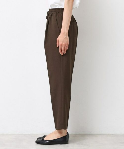 Dessin / デッサン パンツ | 【ウエストゴム・洗える】センターライン入りテーパードパンツ（XS～L） | 詳細18