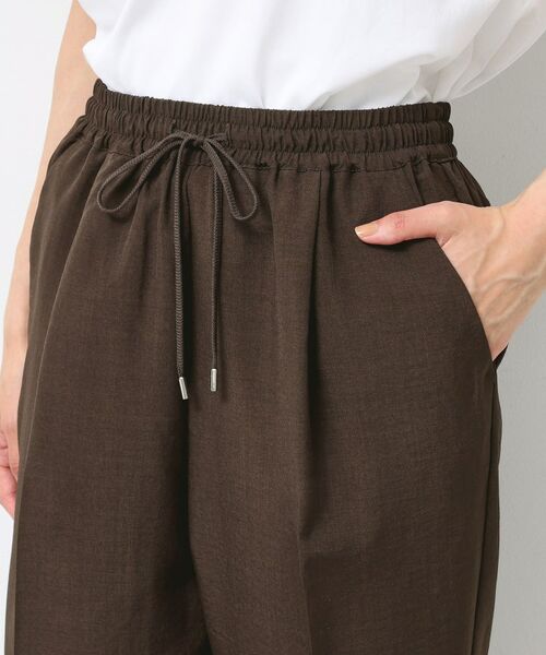 Dessin / デッサン パンツ | 【ウエストゴム・洗える】センターライン入りテーパードパンツ（XS～L） | 詳細20