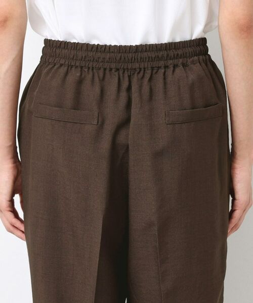 Dessin / デッサン パンツ | 【ウエストゴム・洗える】センターライン入りテーパードパンツ（XS～L） | 詳細21