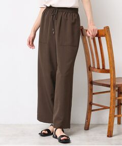 Dessin / デッサン パンツ | 【ウエストゴム・洗える】アウトポケットワイドパンツ（XS～L）