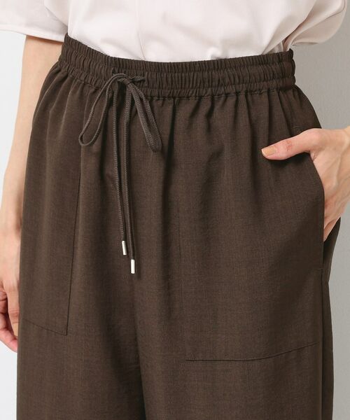 Dessin / デッサン パンツ | 【ウエストゴム・洗える】アウトポケットワイドパンツ(XS~L) | 詳細24