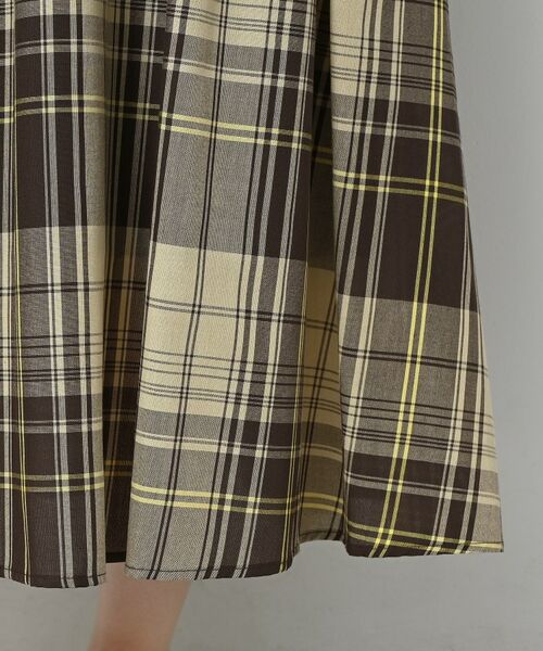 Dessin / デッサン ロング・マキシ丈スカート | 【洗える】映えチェック柄ギャザースカート | 詳細17