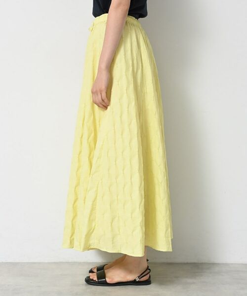 Dessin / デッサン ロング・マキシ丈スカート | 【ウエストゴム・洗える】ジャガードフレアースカート | 詳細15