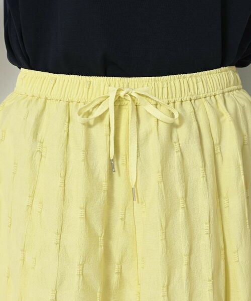 Dessin / デッサン ロング・マキシ丈スカート | 【ウエストゴム・洗える】ジャガードフレアースカート | 詳細17