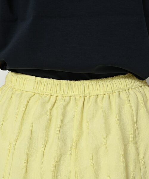 Dessin / デッサン ロング・マキシ丈スカート | 【ウエストゴム・洗える】ジャガードフレアースカート | 詳細18