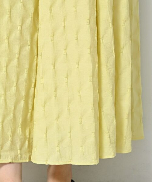 Dessin / デッサン ロング・マキシ丈スカート | 【ウエストゴム・洗える】ジャガードフレアースカート | 詳細19