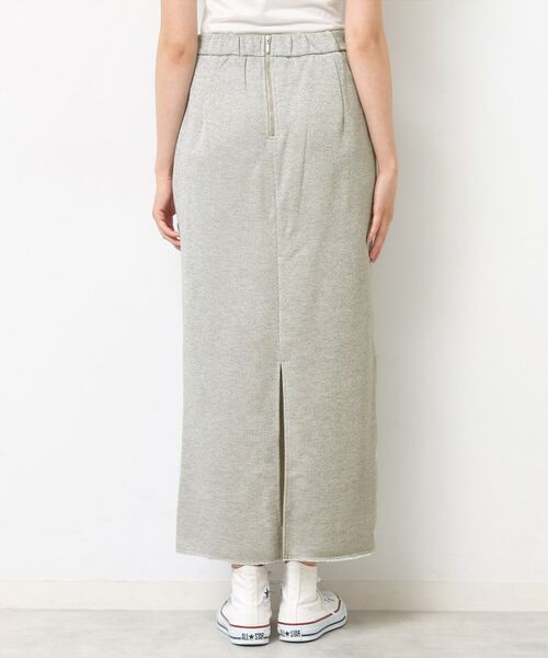 Dessin / デッサン ロング・マキシ丈スカート | 【セットアップ可・洗える】ラメ裏毛ナロースカート | 詳細11