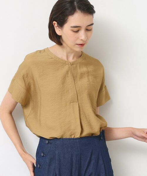 Dessin / デッサン シャツ・ブラウス | 【セットアップ可】2WAYネックスキッパーブラウス | 詳細10