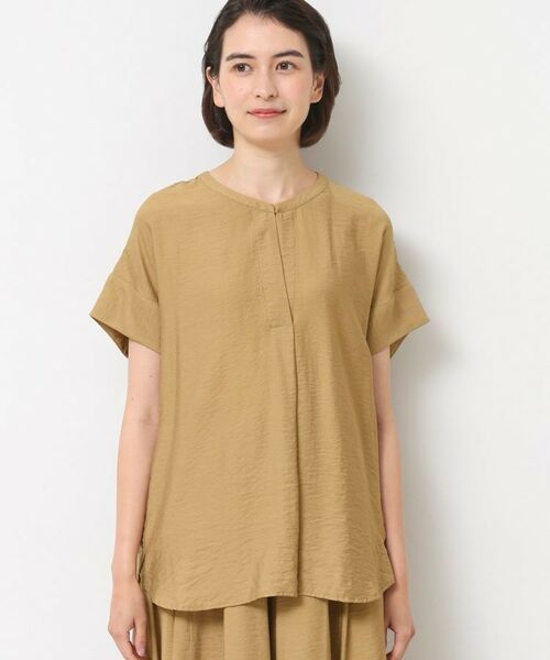 Dessin / デッサン シャツ・ブラウス | 【セットアップ可】2WAYネックスキッパーブラウス | 詳細15