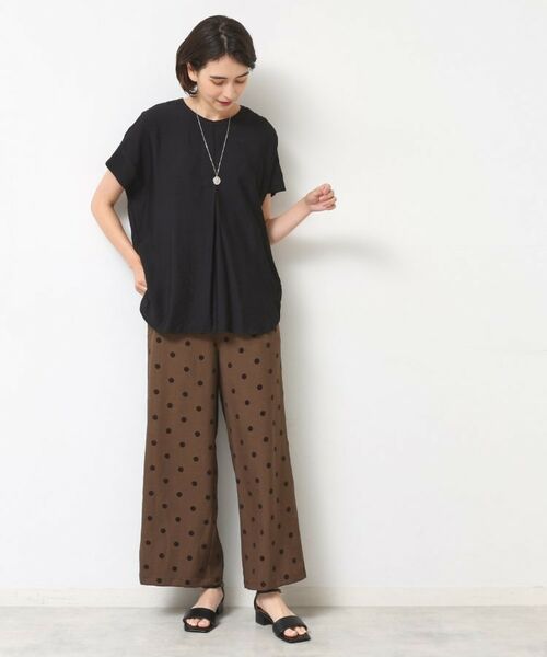 Dessin / デッサン シャツ・ブラウス | 【セットアップ可】2WAYネックスキッパーブラウス | 詳細6