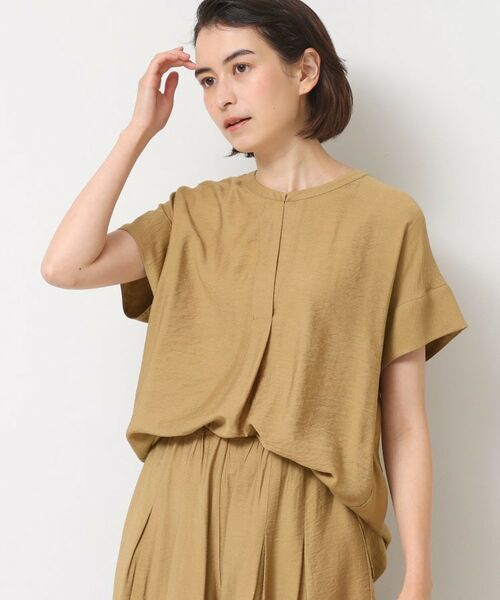 Dessin / デッサン シャツ・ブラウス | 【セットアップ可】2WAYネックスキッパーブラウス | 詳細9