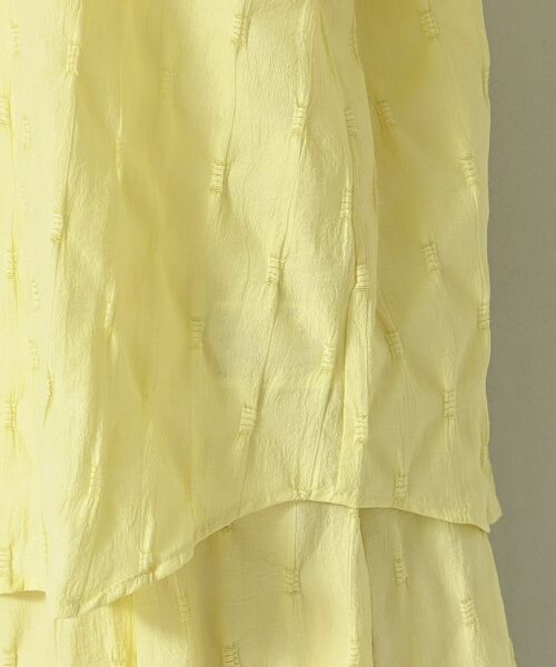 Dessin / デッサン シャツ・ブラウス | 【洗える/五分袖】バルーンスリーブジャガードブラウス | 詳細18