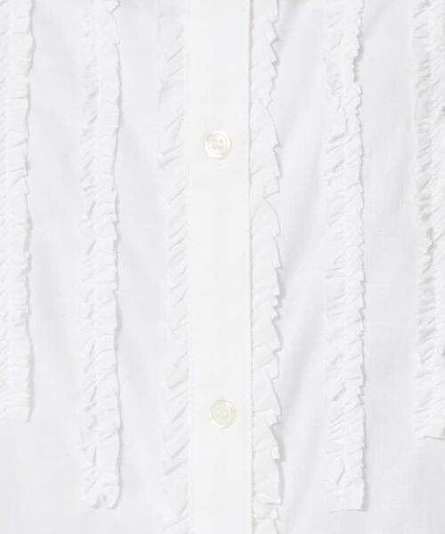 Dessin / デッサン シャツ・ブラウス | 【洗える】スタンドカラーフリルブラウス | 詳細4