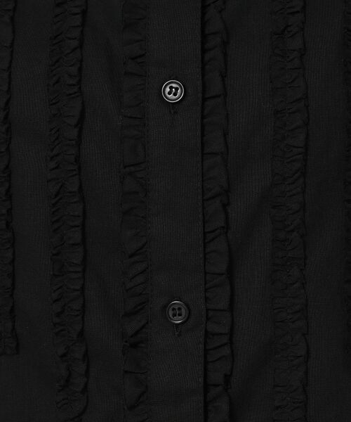 Dessin / デッサン シャツ・ブラウス | 【洗える】スタンドカラーフリルブラウス | 詳細8