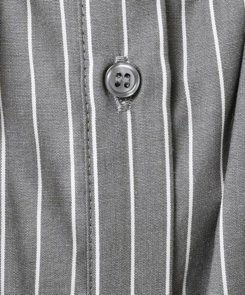 Dessin / デッサン シャツ・ブラウス | 【洗える】ストライプ柄ギャザーブラウス | 詳細4