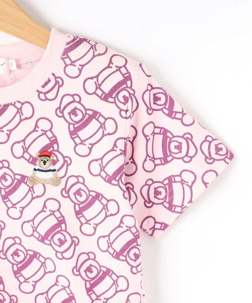 Dessin / デッサン Tシャツ | 【洗える・リンクコーデ】Deddy刺繍入り オーガニックコットンTシャツ | 詳細4