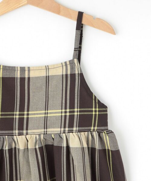 Dessin / デッサン チュニック | 【リンクコーデ】ガーゼチェックワンピース | 詳細4