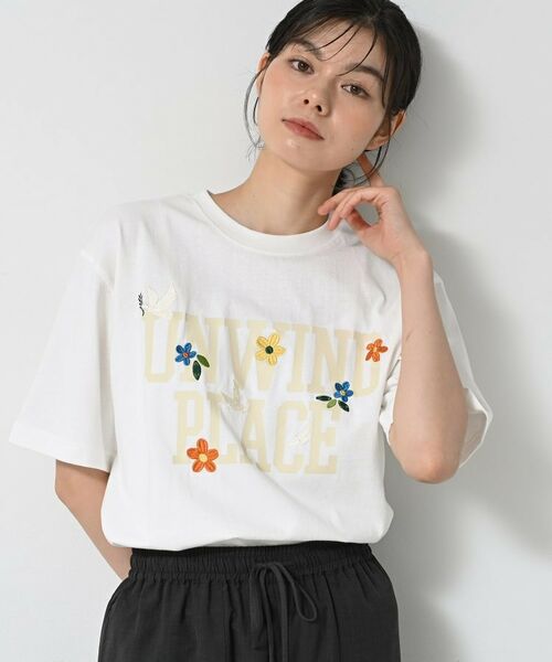 Dessin / デッサン Tシャツ | ロゴ刺繍Tシャツ | 詳細1