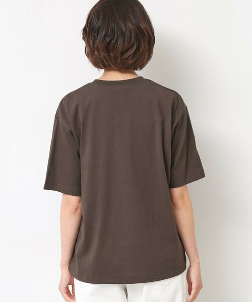 Dessin / デッサン Tシャツ | 【ユニセックス・洗える】Deddy刺繍入り オーガニックコットンTシャツ | 詳細15