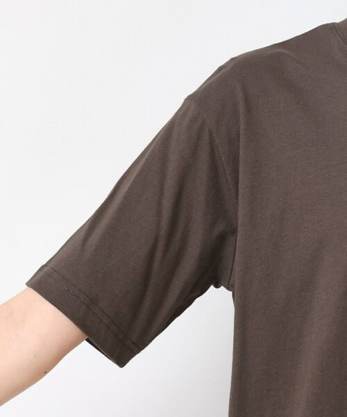 Dessin / デッサン Tシャツ | 【ユニセックス・洗える】Deddy刺繍入り オーガニックコットンTシャツ | 詳細17