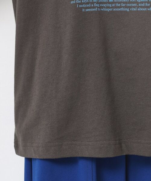 Dessin / デッサン Tシャツ | 【ユニセックス・洗える】オーガニックコットンロゴ入りTシャツ | 詳細14