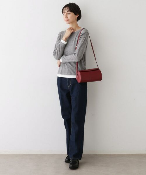 Dessin / デッサン ショルダーバッグ | 本革バレル型ショルダーバッグ | 詳細4