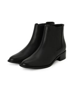 Dessin / デッサン ブーツ（ショート丈） | 牛革サイドゴアジップブーツ