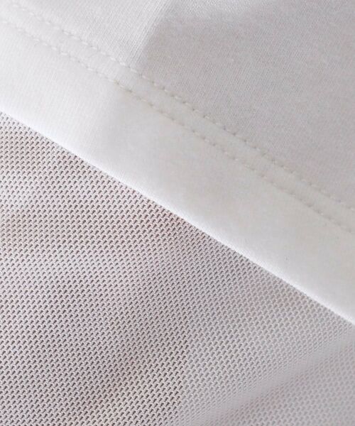 Dessin / デッサン カットソー | 【洗える】ドッキングチュールロンT | 詳細12